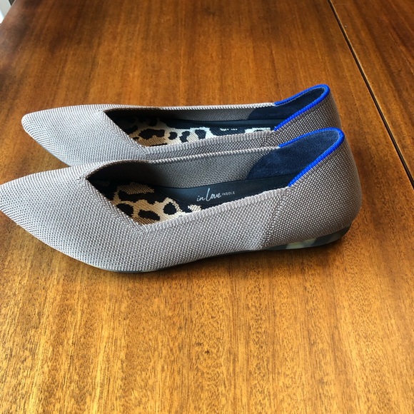 Rothy’s The Pointe II with Love Insole Comfort. Size 7 1/2. Brown. - Picture 4 of 7